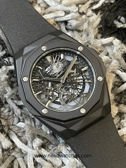 Hublot Watch Skeleton I Black