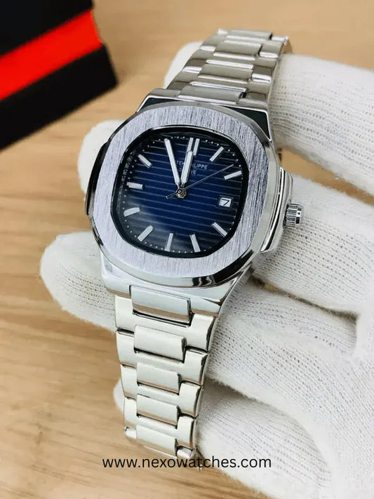 P.P Nautilus Men's Watch | Blue