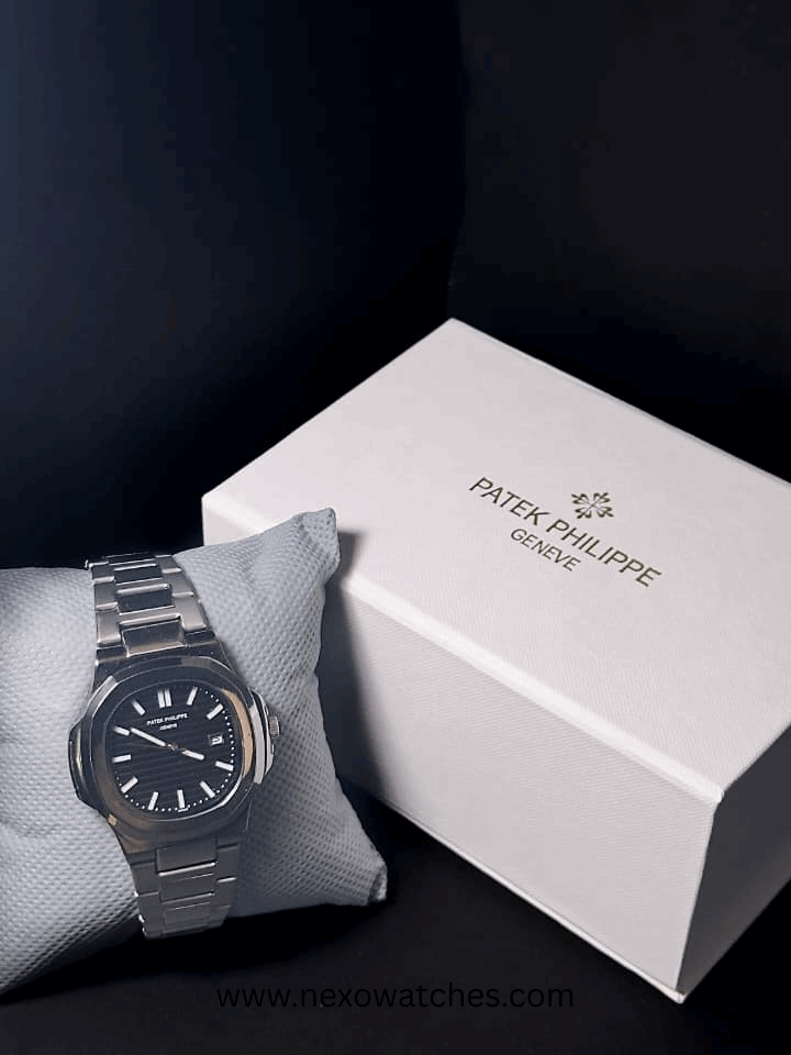 P.P Nautilus Men's Watch | Black